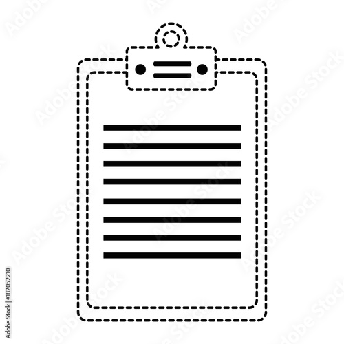 cheklist clipboard isolated icon vector illustration design