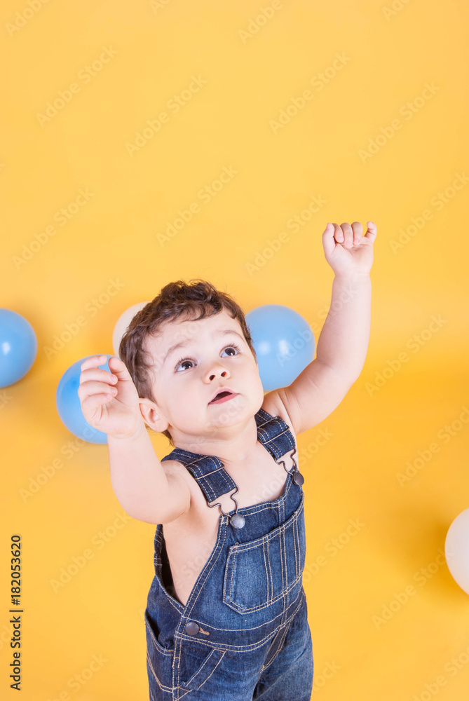 Multi top colored overalls