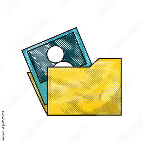 document folder design concept