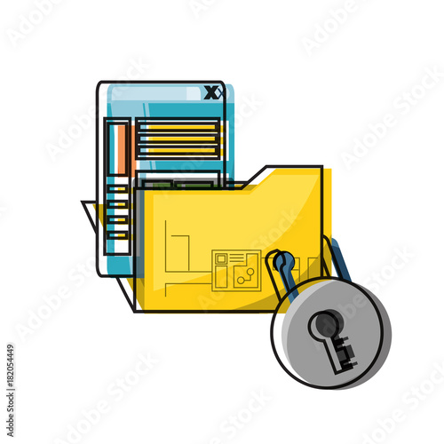 document folder design concept