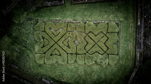 Drone Pattern Of The Land 