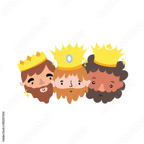 The three wise men design