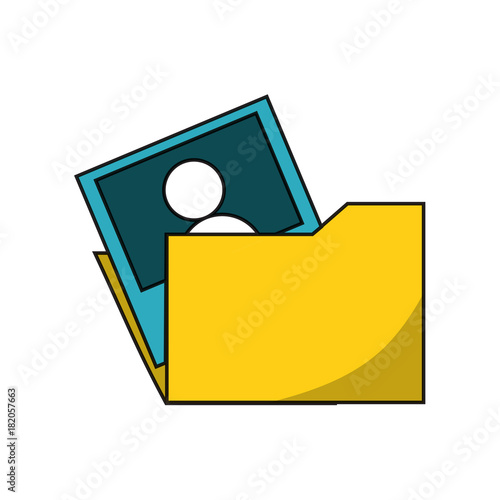 document folder design concept