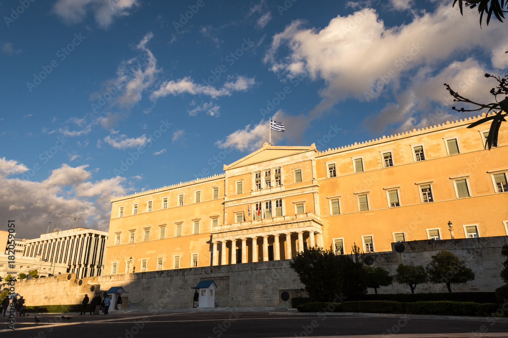 Fototapeta premium greek parliament