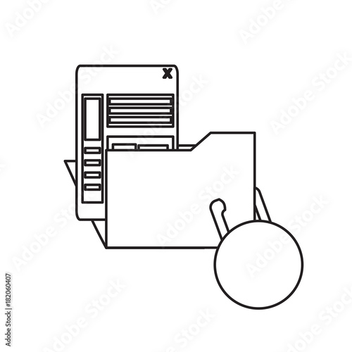 document folder design concept
