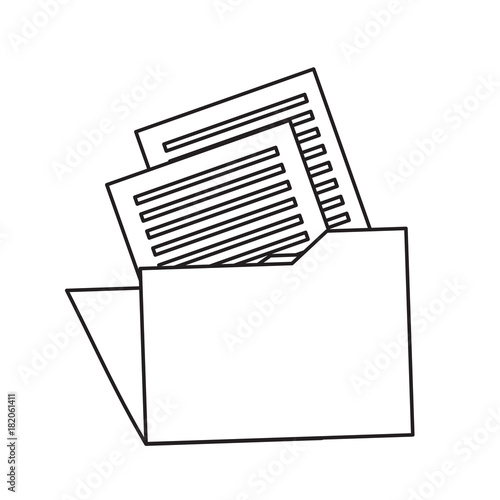 document folder design concept