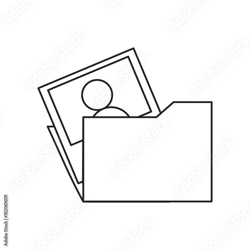 document folder design concept