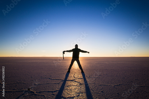 Salt Flat Silhouette