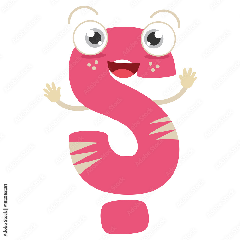 Illustrated Letter R Illustrated Letter R