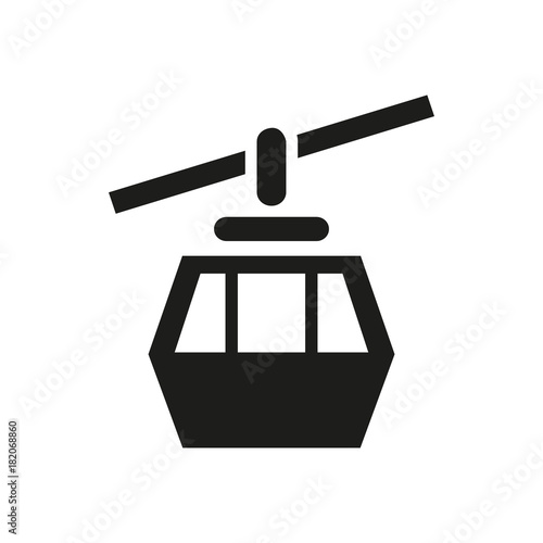 Cableway cabin icon