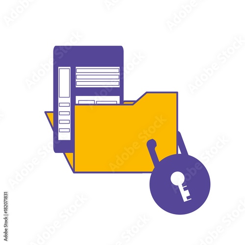 document folder design concept