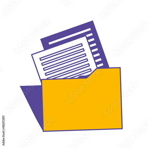 document folder design concept