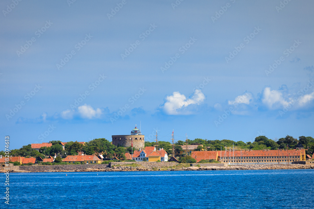fort christiansoe island bornholm denmark