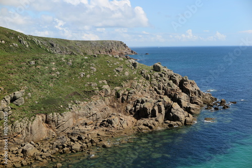 Küstenwanderweg bei Gwennap Head, Cornwall photo