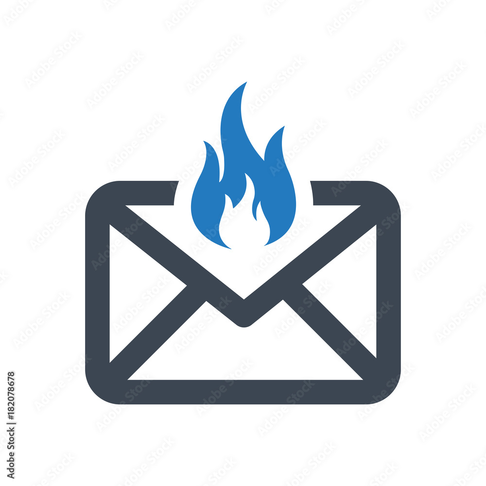 Fire mail Icon