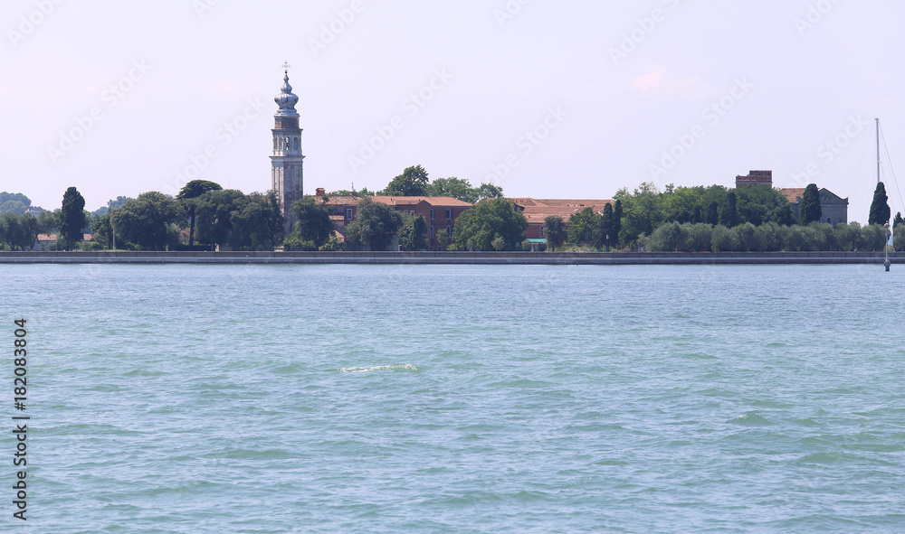 Island near Venice in Italy called Isola di San Lazzaro degli Ar