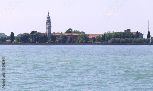 Island near Venice in Italy called Isola di San Lazzaro degli Ar