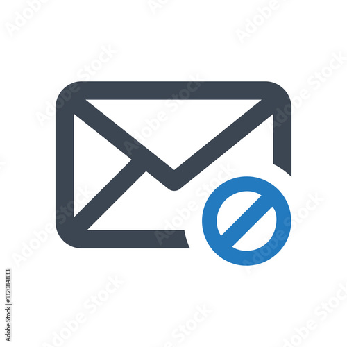 Block Email Icon