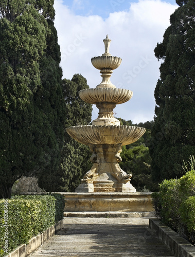 Argotti Botanic Gardens in Floriana. Malta photo