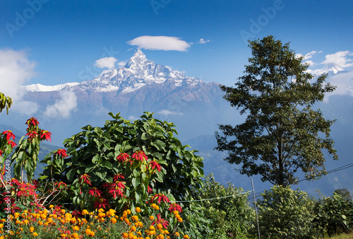 Machapuchare in Nepal