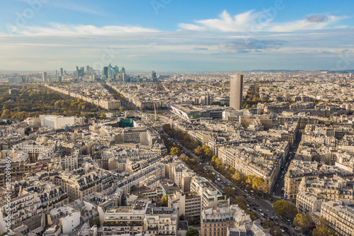 Flying above roofs of Paris, France, november 2017 © a_medvedkov