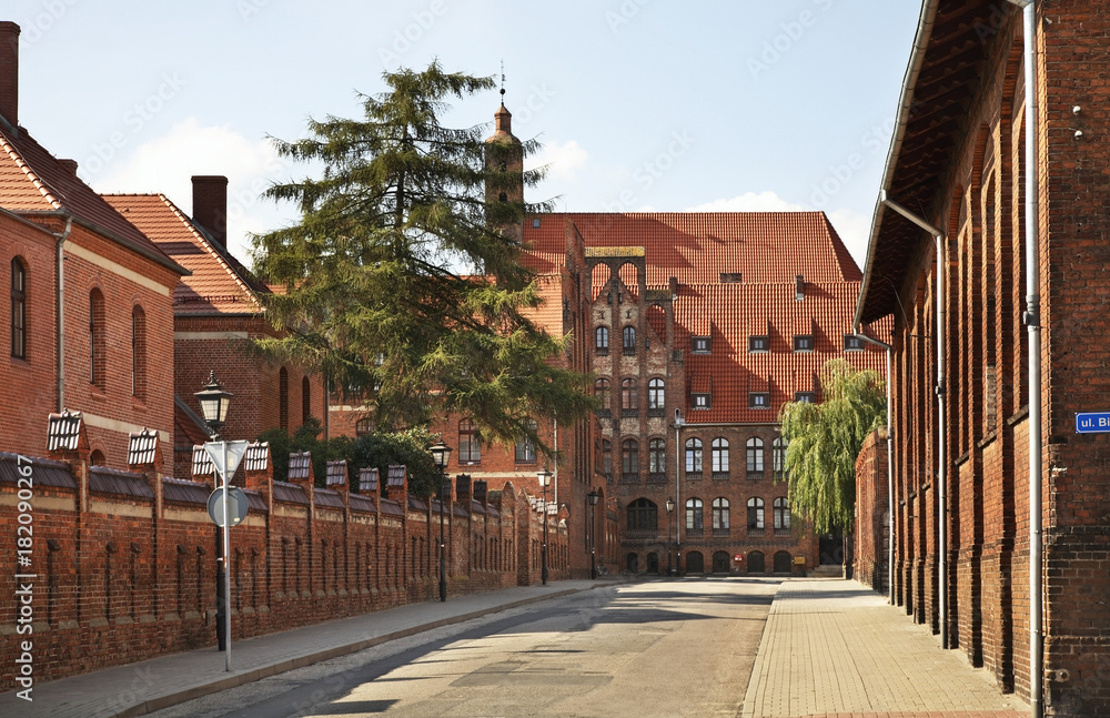 Fototapeta premium Cistercian-Benidictine Monastery in Chelmno. Poland
