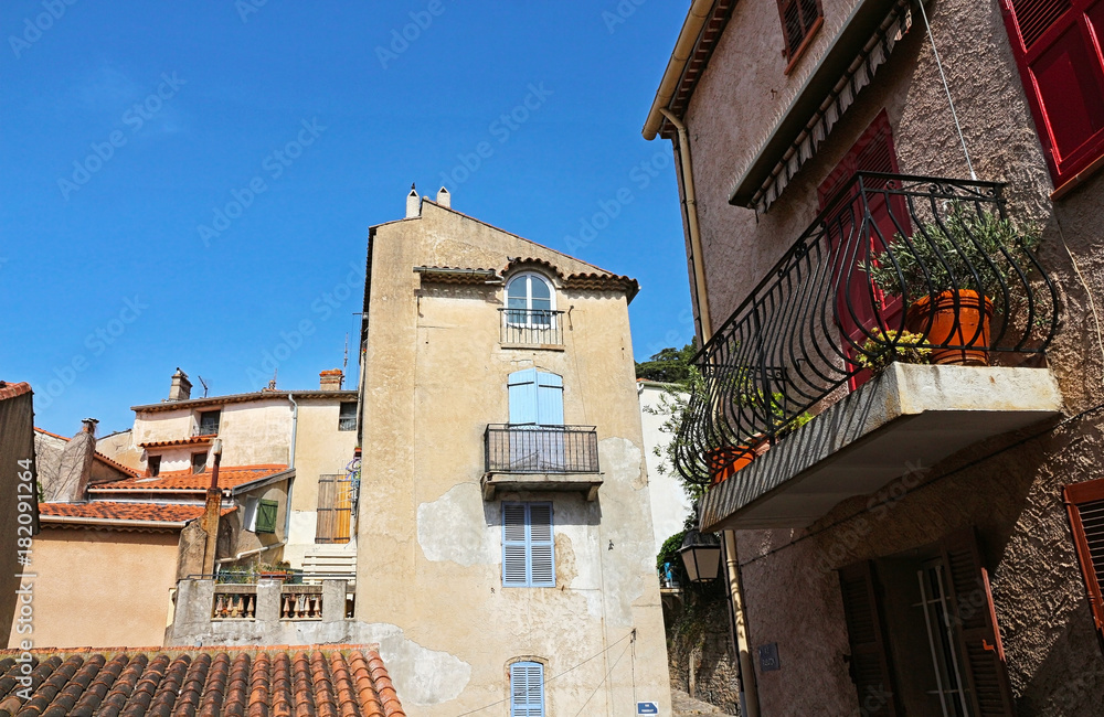 Picturesque old town Hyères - France