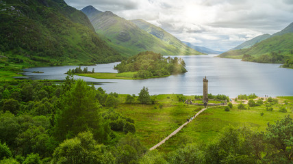 Keuken achterwand Glenfinnanviaduct Glenfinnan monument aan Schots meer  © e55evu