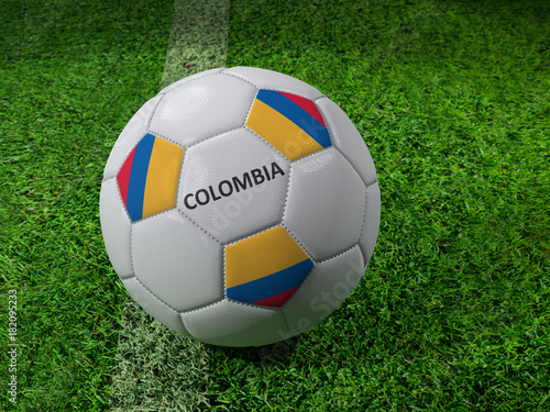 Colombia soccer ball