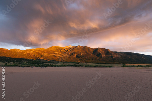 Sunset at The Great Sand Dunes 