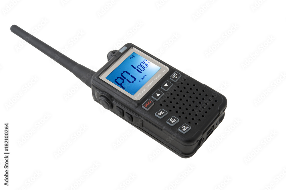 walkie-talkie isolated on white background photo walkie-talkie isolated on white background photo
