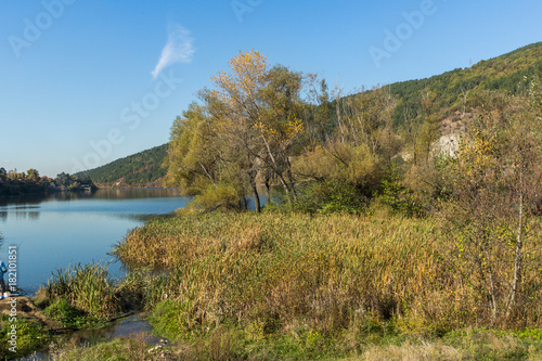 Autumn of Pancharevo lake, Sofia city Region, Bulgaria © Stoyan Haytov