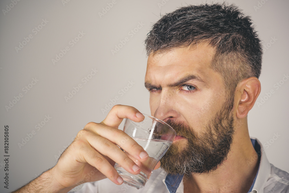 Hangover and thirst. Hangover and thirst.