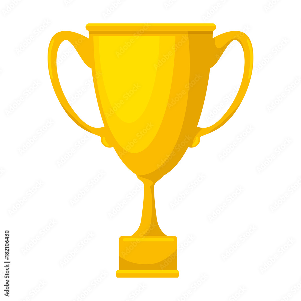 trophy cup award icon vector illustration design trophy cup award icon vector illustration design
