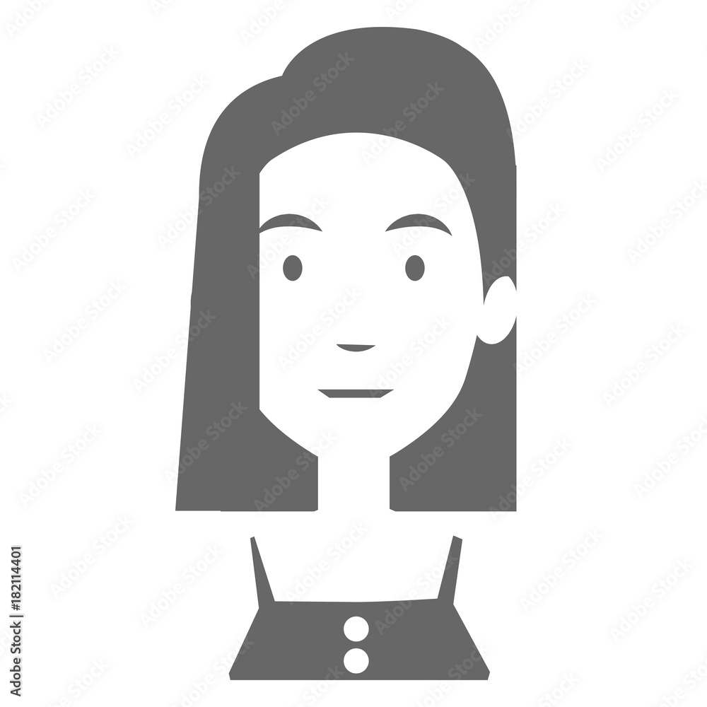 beautiful woman avatar character vector illustration design beautiful woman avatar character vector illustration design
