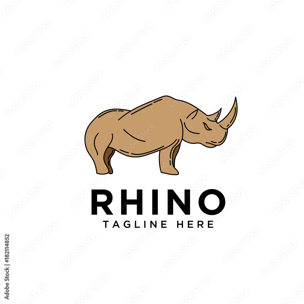 Stand rhino logo