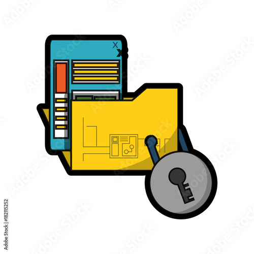 document folder design concept