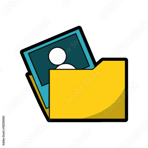 document folder design concept