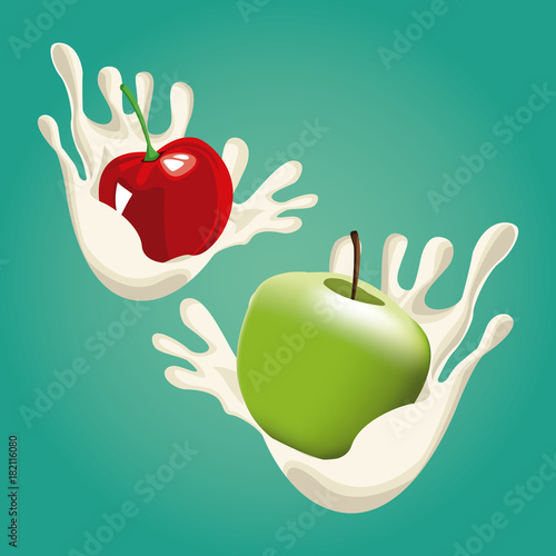 Oatmeal healthy food icon vector illustration graphic design