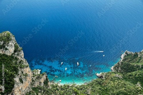 Yachts in the Sea