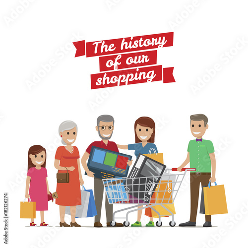 Big Family Shopping. History of our Purchases