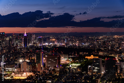 東京・新宿方面の夜景 © hit1912
