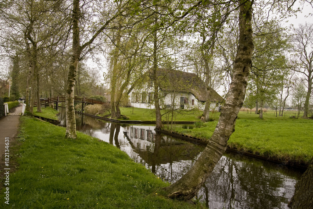 Giethoorn village Holland Giethoorn village Holland