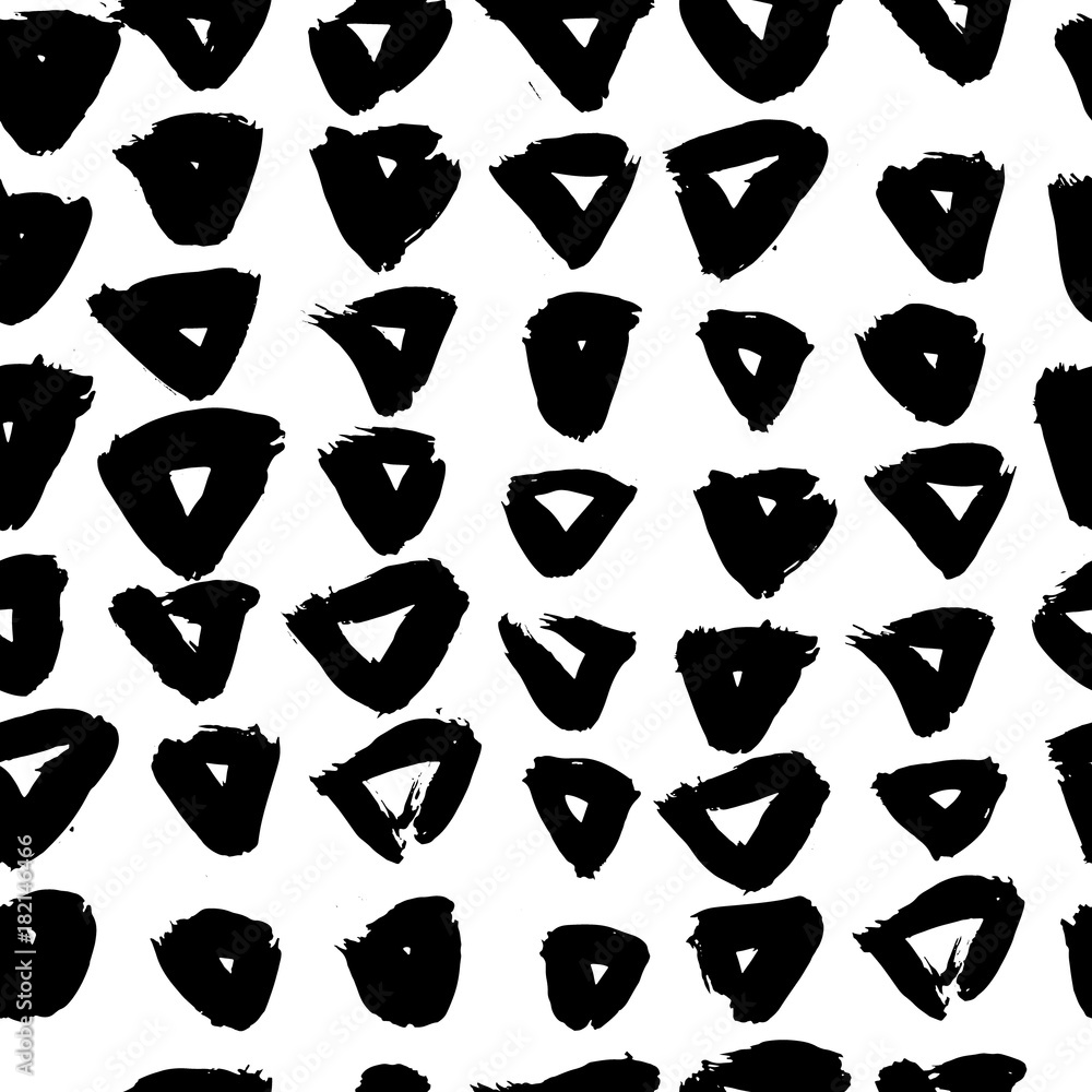 Ink abstract seamless pattern. Background with artistic strokes in black and white sketchy style. Design element for backdrops and textile Ink abstract seamless pattern. Background with artistic strokes in black and white sketchy style. Design element for backdrops and textile