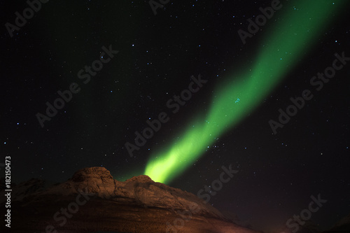 Aurora borealis over lyngen alps & Ersfjord © ed_simpson