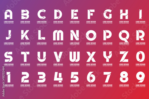 Modern Minimal Vector Logo for banner