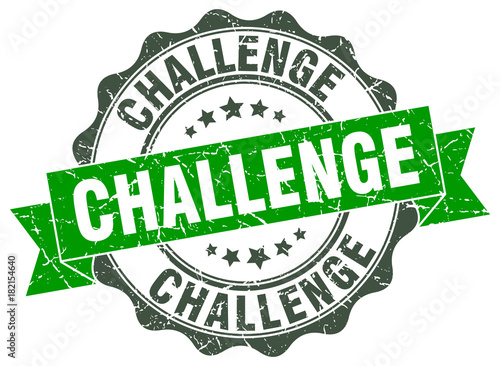challenge stamp. sign. seal