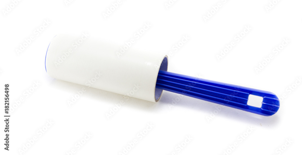 Adhesive tape roller on white background Adhesive tape roller on white background