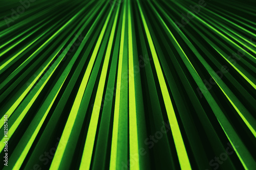 metal lines structure similar to spaceship interior in green light color. © gumpapa