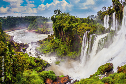 The famous waterfalls Iguazu photo